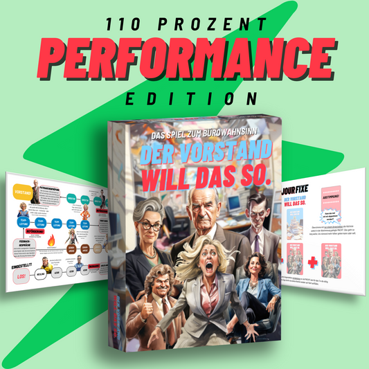 Der Vorstand will das so. 110%-Performance-Bonusedition.